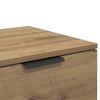 vidaXL Bed kast 2 pcs Artisan Eiken 40 x 39 x 40cm Bewerkt hout
