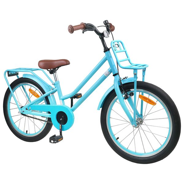 vidaXL Kinderfiets 20 Inch voor 6-11 jaar oud Lichtblauw