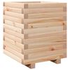 vidaXL Plantenbak 40x40x49,5 cm massief grenenhout