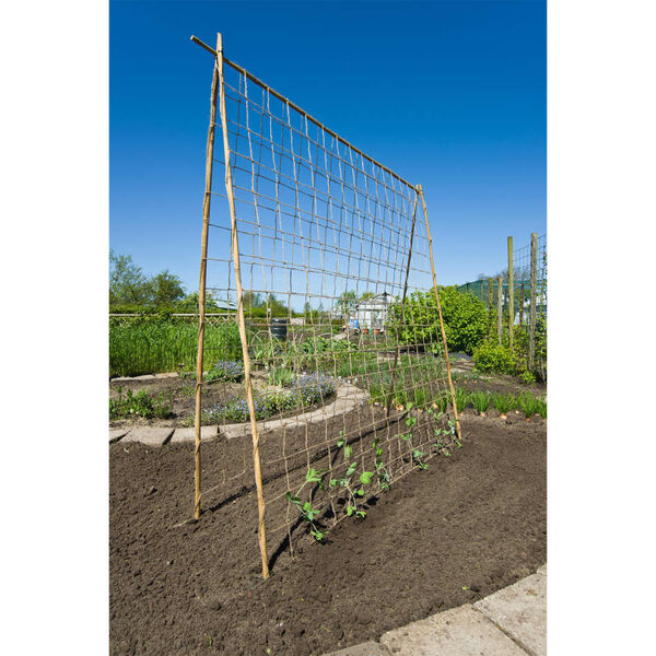 Nature Klimnet voor planten 1,8x5 m naturel