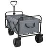 vidaXL Opvouwbare Wagen Grijs 89 x 63 x 96 cm