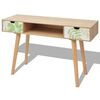 vidaXL Wandtafel bruin 120x40x78 cm MDF