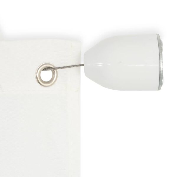 vidaXL Luifel verticaal 140x240 cm oxford stof wit