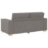 vidaXL 2-zitsbank Taupe 180x78x84 cm Stof