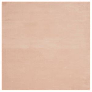 vidaXL Vloerkleed HUARTE laagpolig zacht wasbaar 200x200 cm roze