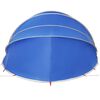vidaXL Pooldome Groen 592 x 590 x 275 cm 185T polyester met PU-coating