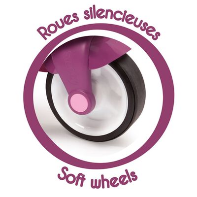 Smoby Loopscooter roze