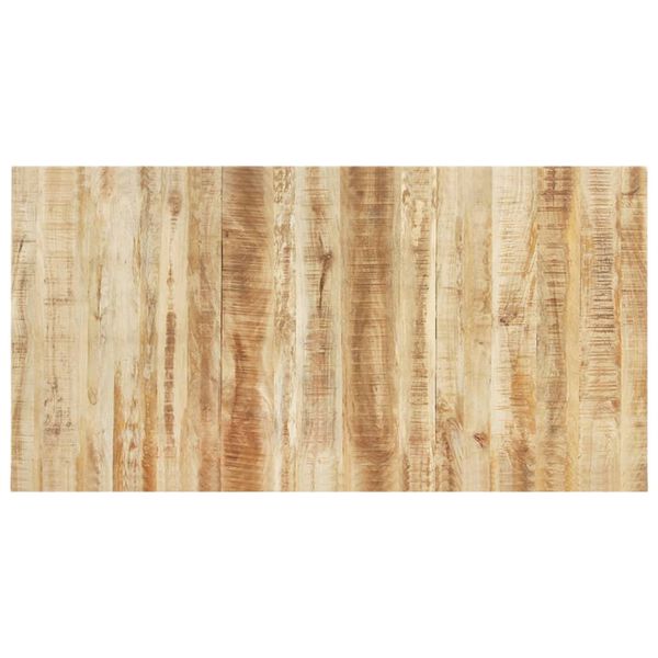 vidaXL Eettafel 180x90x76 cm ruw mangohout
