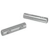 vidaXL Moer 2 pcs Verzinkt 60 x 12 mm IJzer
