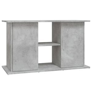 vidaXL Aquariumstandaard Betongrijs 101x41x58 cm Bewerkt hout
