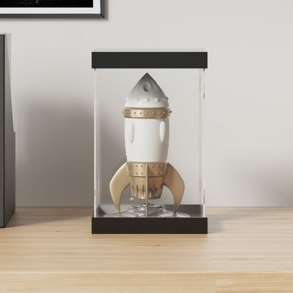 vidaXL Vitrine transparant 14x14x22 cm acryl