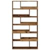vidaXL Boekenkast 100x33x187,5 cm bewerkt hout oud houtkleurig