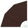 vidaXL Balkon Privacy Scherm 160 x 160 cm Polyester Bruin