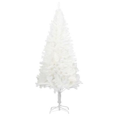 vidaXL Kunstkerstboom met levensechte naalden 210 cm wit