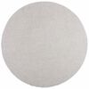 vidaXL Binnen kleed LUGO Cr&egrave;me en Grijs &Oslash; 120 CM Polyester