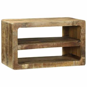 vidaXL TV-kast met plank Bruin 60 x 32 x 36 cm Massief mangohout