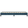 vidaXL Bedframe zonder matras 90x190 cm fluweel donkerblauw