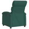 vidaXL Relaxfauteuil donkergroene stof