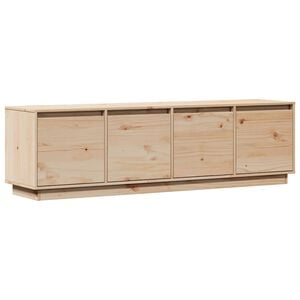 vidaXL Tv-meubel 156x37x45 cm massief grenenhout