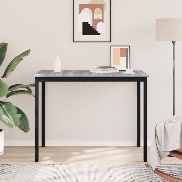 vidaXL Staande Bartafel Bewerkt hout