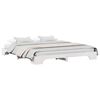 vidaXL Bedframe Wit 200 x 200 cm Massief grenenhout