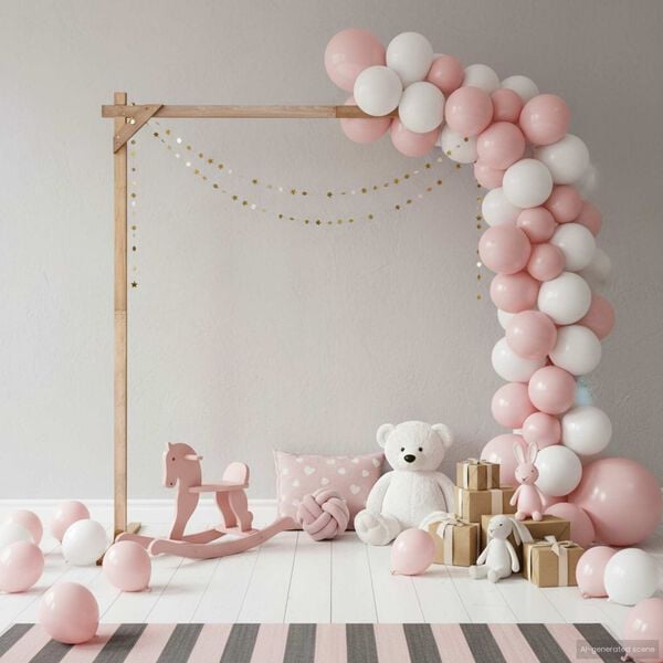 vidaXL Trouwrand Licht Bruin 225 x 95 x 226 cm Massief Vurenhout