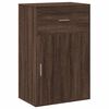 vidaXL Opbergkast 56,5x39x90 cm bewerkt hout bruin eikenkleurig