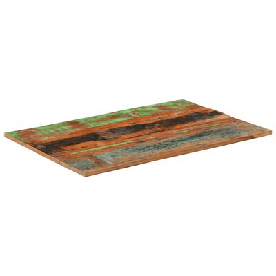 vidaXL Tafelblad rechthoekig 15-16 mm 60x90 cm massief gerecycled hout
