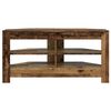vidaXL HoekTVKast Oud Hout 102 x 40,5 x 45 cm Bewerkt hout