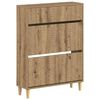 vidaXL Schoenenkast DELFT 78 x 24 x 103 cm Bewerkt hout