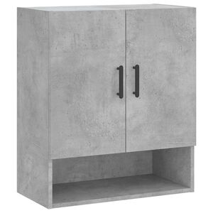 vidaXL Wandkast 60x31x70 cm bewerkt hout betongrijs