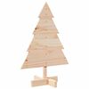 vidaXL Kerstdecoratie kerstboom 70 cm massief hout