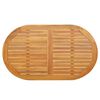 vidaXL Tafelblad Olie naturel 120 x 70 x 2 cm Massief Acaciahout