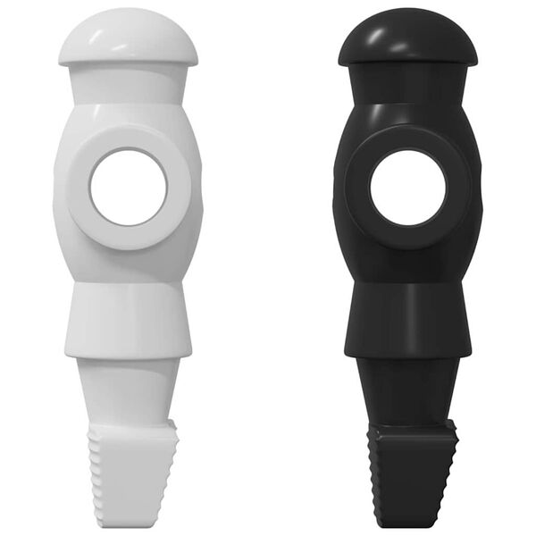 vidaXL Voetbaltafelspelers voor 3.6 x 3.1 x 10.8 cm Stang 24 pcs