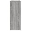 vidaXL Dressoir 60x31x84 cm bewerkt hout grijs sonoma eikenkleurig