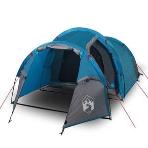 vidaXL Tunneltent 2-persoons waterdicht blauw