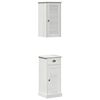 vidaXL Badkamerkast VIGO 2 st Wit en Antiek Wit 37 x 34 x 80 cm