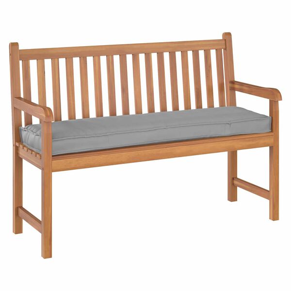 vidaXL Palletkussen voor bank Grijs 140 x 40 x 8 cm Oxford stof