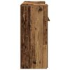 vidaXL Receptiebalie 180x50x103,5 cm bewerkt hout oud houtkleurig