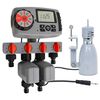 vidaXL Watertimer automatisch met 4 stations en regensensor 3 V