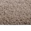 vidaXL Vloerkleed shaggy hoogpolig 120x170 cm beige
