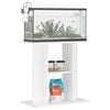 vidaXL Aquariumstandaard 60x30x60 cm bewerkt hout wit