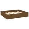 vidaXL Hondenmand 51,5x44x9 cm massief grenenhout honingbruin