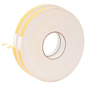 vidaXL Zelfklevende schuimtape 2 st Wit 10mm x 10m CR Schuim