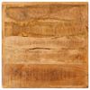vidaXL Bistrotafel Bruin 50 x 50 x 76 cm Massief Mango Hout