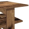 vidaXL Salontafel 102x55x42 cm bewerkt hout oud houtkleurig