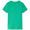 Kindershirt 128 groen