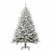 vidaXL Artificial Pre-lit Kerstboom met Ballenset Groen 180 cm