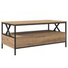 vidaXL Salontafel with Drawer artisanaal eikenkleurig 100 x 51 x 45 cm