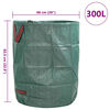 vidaXL Tuinafvalzakken 12 pcs Groen 66 x 66 x 83,5 cm Polypropyleen
